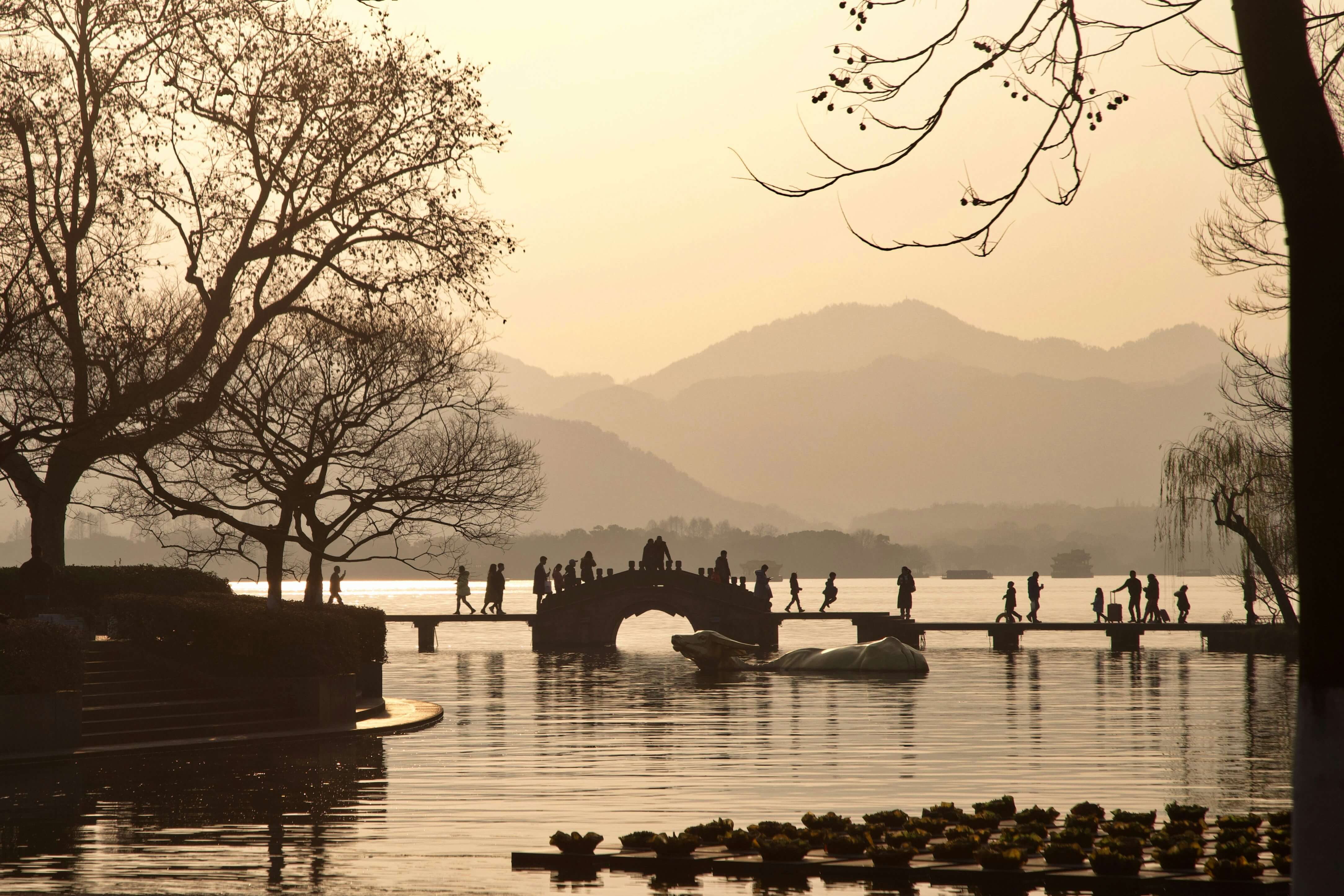 Beautiful view of Hangzhou